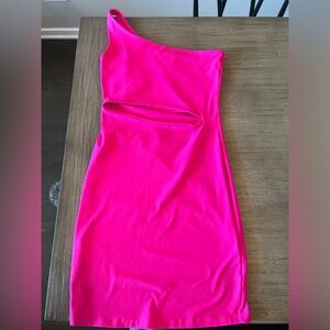 Susan Monaco One Shoulder Dress